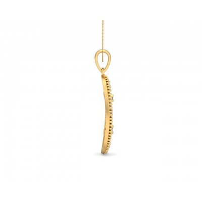 Tara Diamond Pendant In Gold 